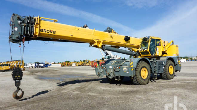Rough Terrain Crane